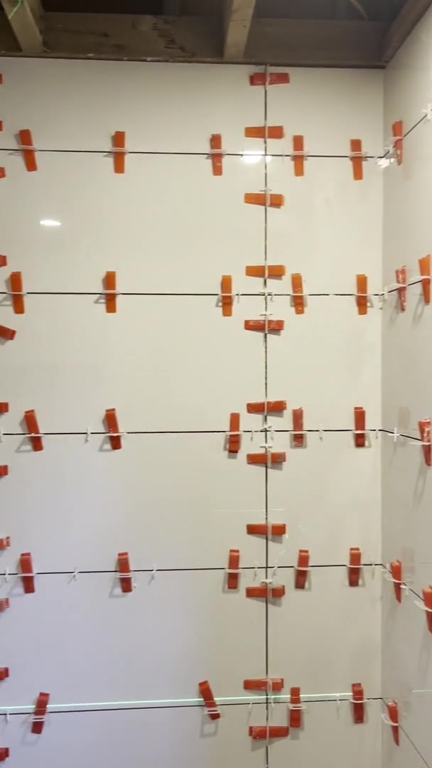 Video: finished marble-look tiled shower reveal by Luxevita Construction, North Vancouver