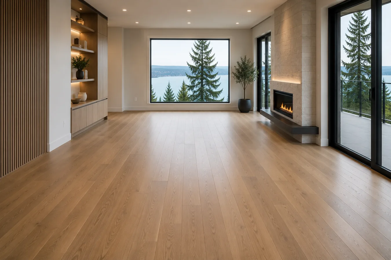 Condo renovation in progress in a Vancouver high-rise with protected floors