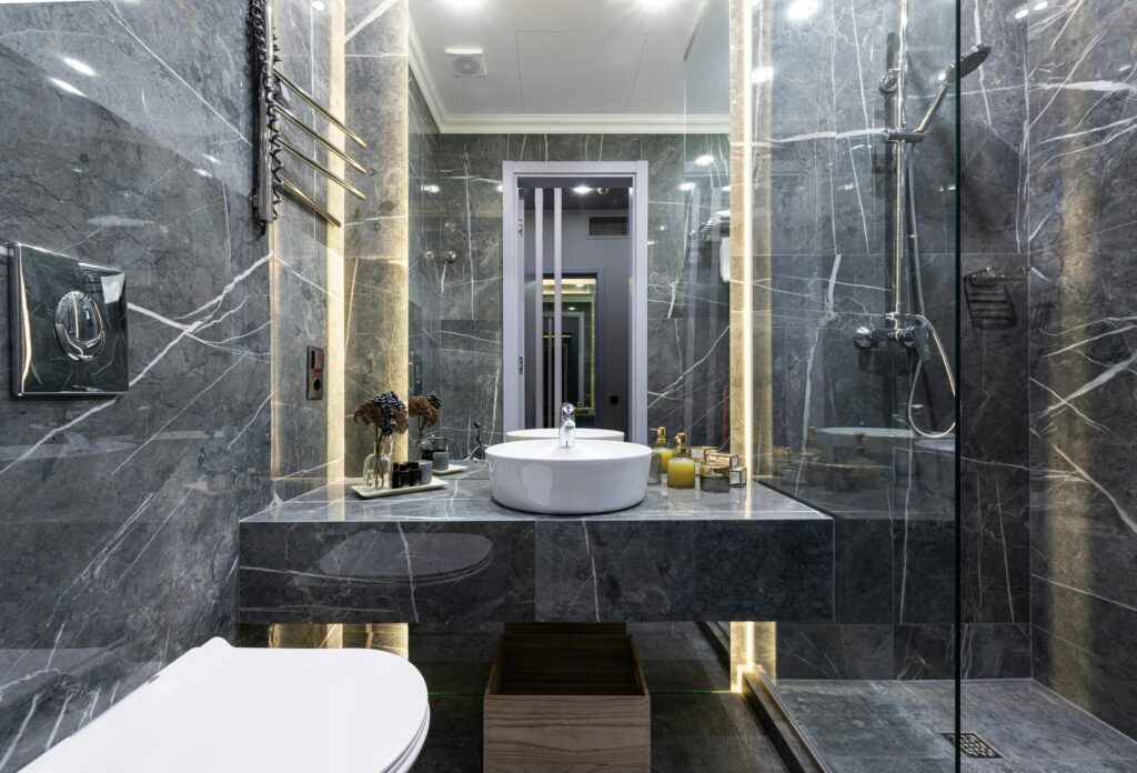 Bathroom renovation and interior construction in Vancouver

